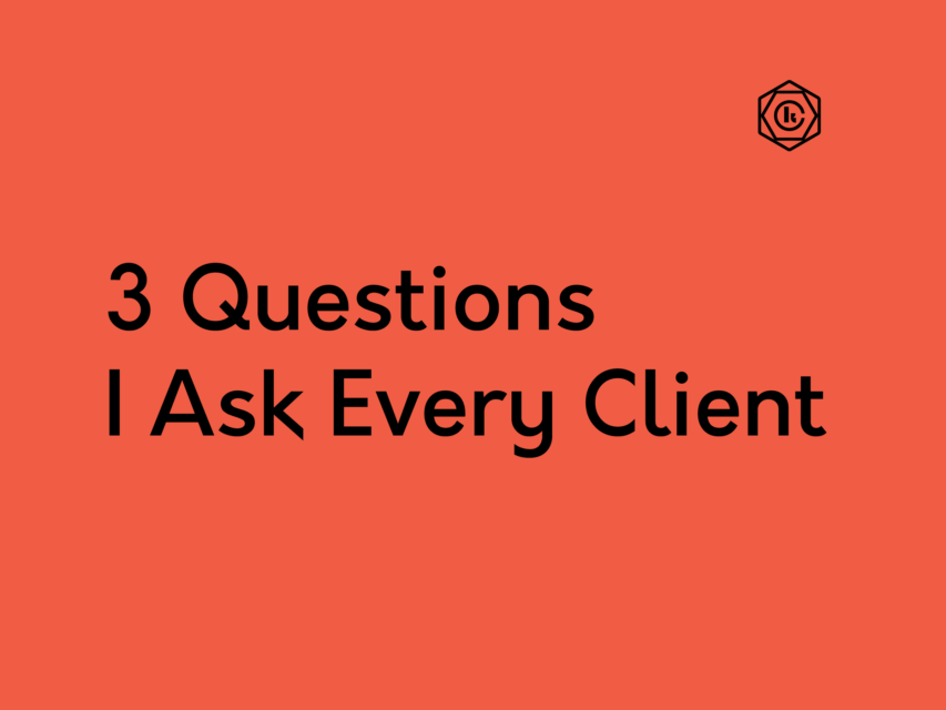 Questions I Ask My Clients before Designing