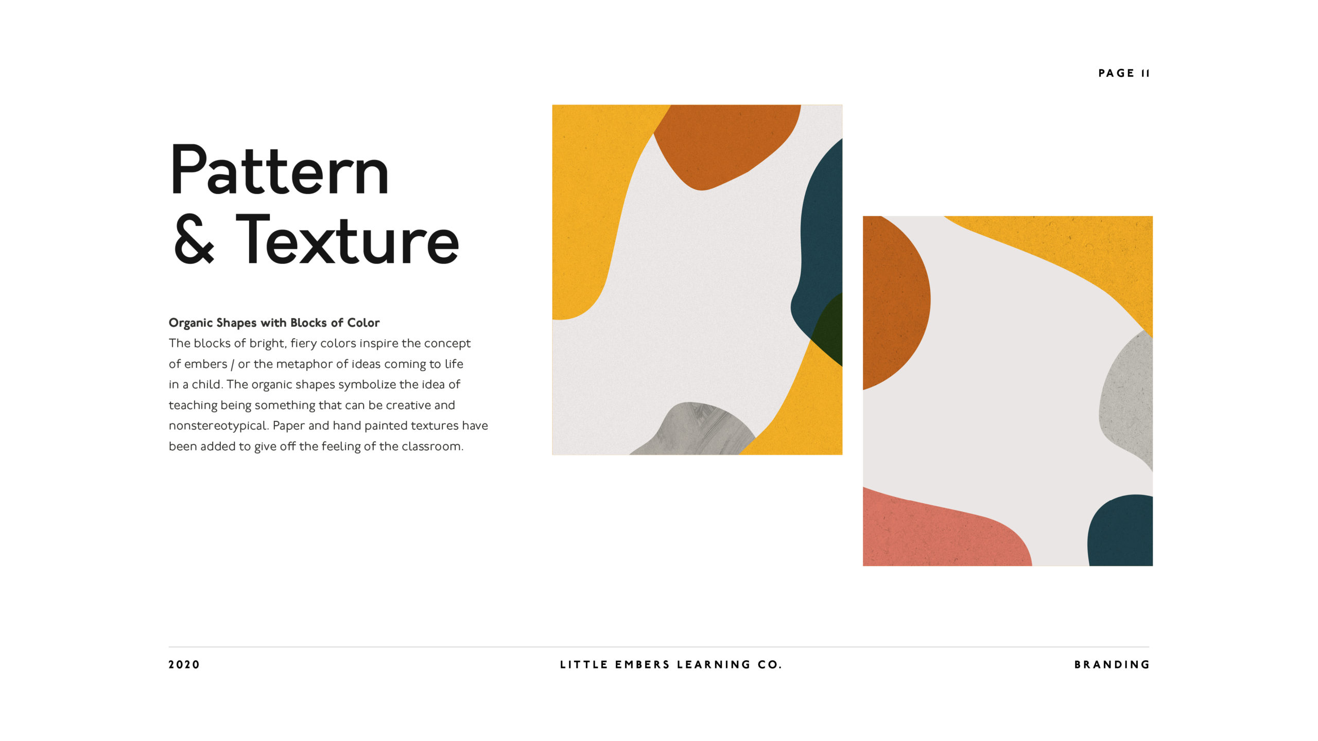Dallas Texas Branding Freelance Graphic Designer Little Embers Project Cover Patterns