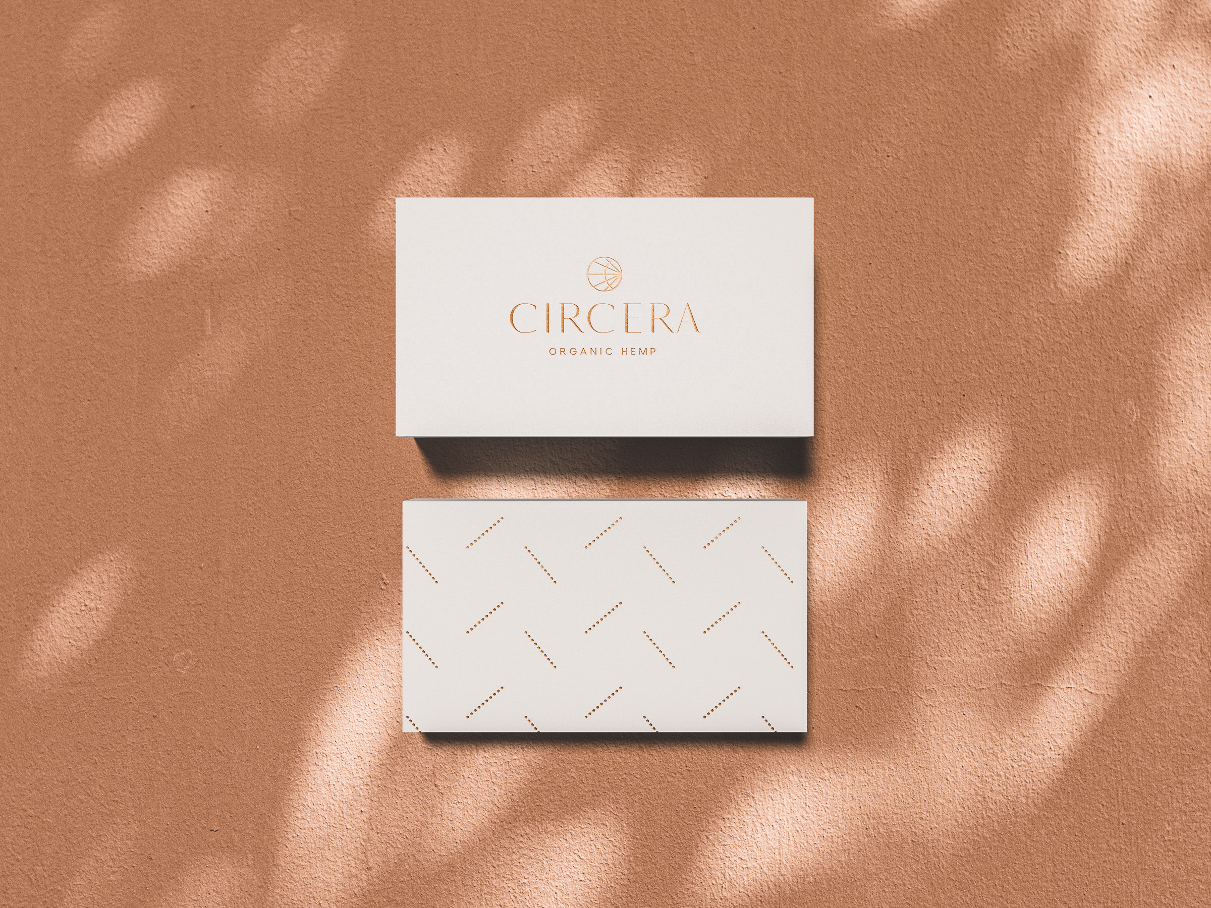 Circera Hemp Logo business card