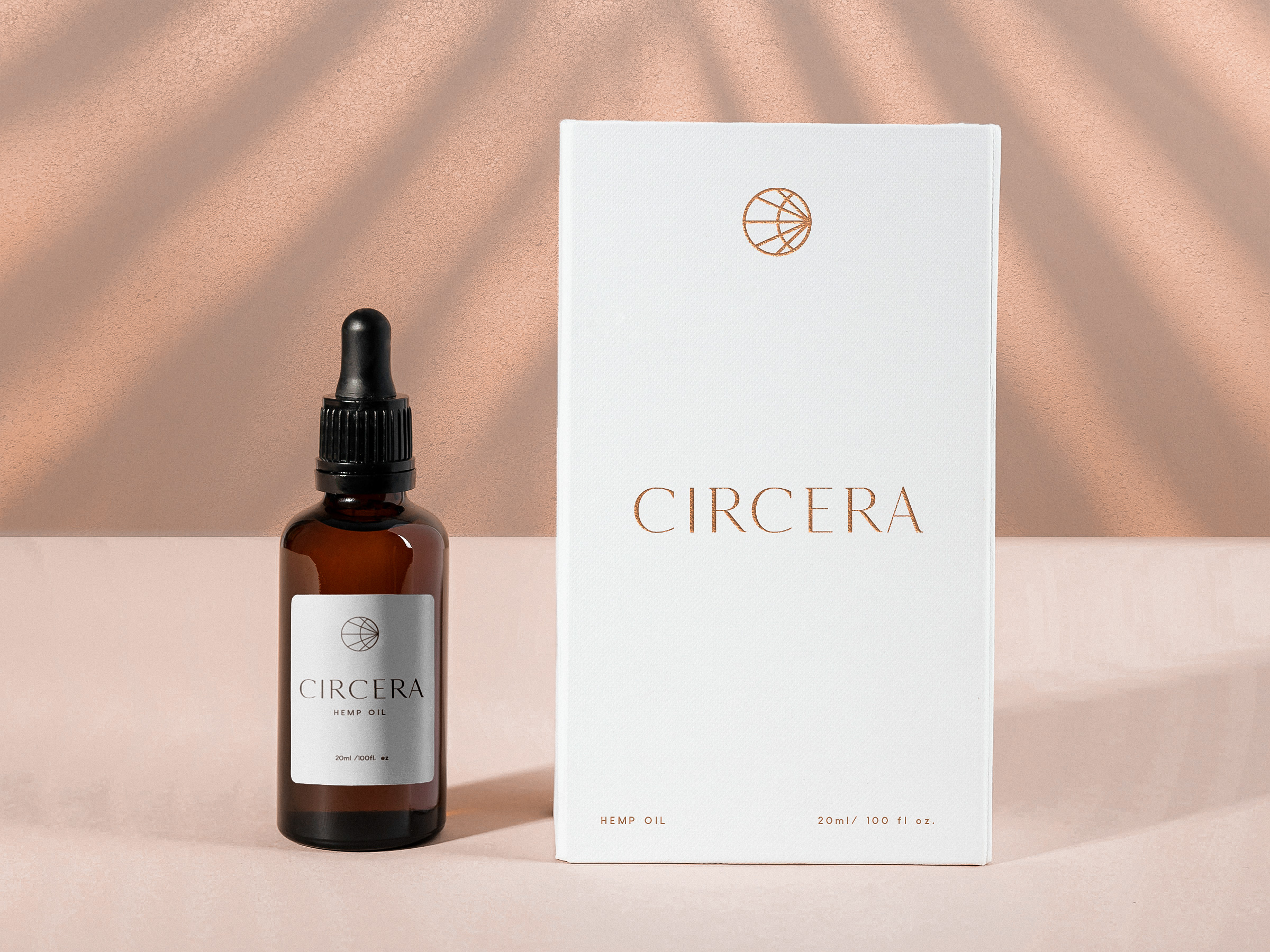 Circera Hemp Logo package design